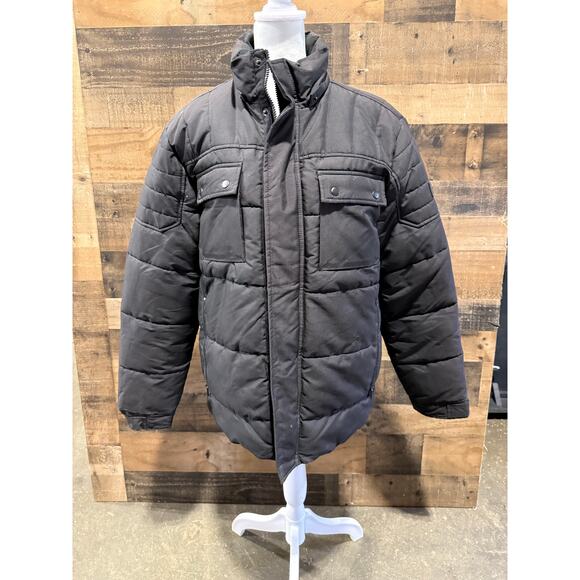 Jack & Jones Core- Puffer Jacket- Black- Mens Size L - Picture 8 of 10